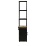 Highboard Brown 70 x 35 x 180 cm Solid Mango Wood 3310124