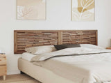 Bed Headboard Natural Solid Teak Wood 42024551