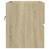 Sink Cabinet Sonoma Oak 60x38,5x45 cm Engineered Wood 849636