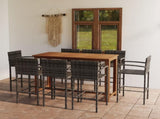 Garden Bar Set Grey 3068021