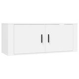 Wall-mounted TV Cabinets 2 pcs White 100x34.5x40 cm 3188366