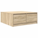 Coffee Table with Drawers Sonoma Oak 100x100x40 cm 3328401