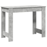 Desk Concrete Grey 100x45x75 cm Engineered Wood 860430
