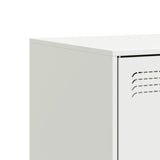 TV Cabinet White 99x39x44 cm Steel 841648
