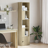 Bookcase Sonoma Oak 40x36x189 cm Engineered Wood 848243
