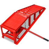 Car Repair Ramps 2 pcs Red Steel 210352