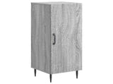 Sideboard Grey Sonoma 33 x 34.5 x 89.5 cm Engineered Wood 894831