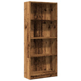 Bookcase Old Wood 60x24x143 cm Engineered Wood 857819