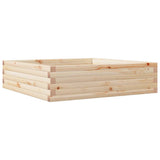 Garden Planter 90x90x23 cm Solid Wood Pine 847203