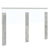 Headboard Concrete Grey Engineered wood 888422