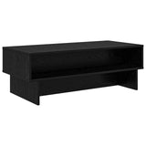 Coffee Table Black Oak 100 x 46 x 35 cm Engineered Wood 8000237