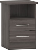 ZNTS Nevada 2 Drawer Bedside 100-103-078