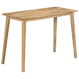 Dining Table 112x52x76 cm Solid Wood Mango 354993