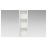 Bathroom Cabinet Set 3 pcs 100 x 10.5 x 60.5 cm Engineered wood 3403696