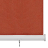 Outdoor Roller Blind 220x140 cm Terracotta HDPE 312791