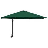 Garden Parasol Green 248 x 248 x 148 cm Polyester and Steel 42003244