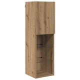 TV Wall Unit 4 pcs Artisan Oak Engineered Wood 3402966