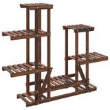 Flower Stand 95x25x96 cm Solid Wood Fir 362861