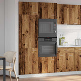 Refrigerator Cabinet Lyon Old Wood 60x57x207 cm Engineered Wood 856125