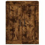 Highboard Smoked Oak 69.5x34x180 cm Engineered Wood 3199902