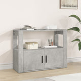 Sideboard Concrete Grey 80x30x60 cm Engineered Wood 819456