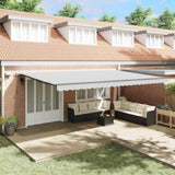 Awning Frame Manual Anthracite 600 x 300 cm Aluminium 313244