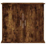 Aquarium Stand Smoked Oak 81x36x73 cm Engineered Wood 833628