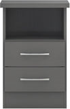 ZNTS Nevada 2 Drawer Bedside 100-103-081