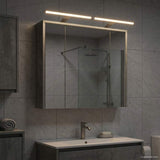 Bathroom Mirror Cabinet Concrete Grey 73.5 x 16 x 62.5 cm 889178