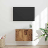 TV Wall Cabinet Old Wood 59.5 x 31 x 40 cm Engineered Wood 892345