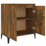 Sideboard Smoked Oak 60x35x70 cm Engineered Wood 815159