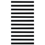 Self-adhesive Door Brush Seals 12 pcs White 100 cm 42019520