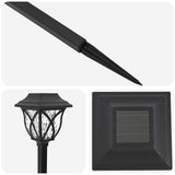 Outdoor Solar Lights with Ground Spike 12 pcs Warm White 42 cm 42042713