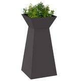Pillar Planter Black 35 x 35 x 73 cm 873838