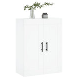 Wall Mounted Cabinet White 69.5x34x90 cm Engineered Wood 830404