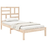 Bed Frame without Mattress Solid Wood 90x190 cm Single 3105915