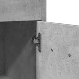 Bathroom Cabinet Concrete Grey 60x33x80 cm Engineered Wood 856286