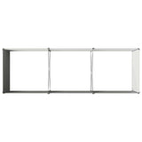 Raised Garden Bed Grey 240 x 80 x 55 cm cold-rolled steel 8006409