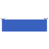 2-Piece Bench Cushions SOEST 2 pcs 100% Polyester Royal Blue 949055