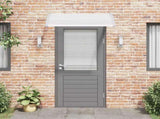Door Canopy Grey 120x100 cm PC 45628