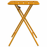 Bistro Table Mustard 55 x 55 x 72.5 cm Powder-coated Steel 42002945