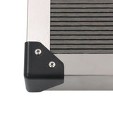 Outdoor Shower Tray WPC Stainless Steel 110x62 cm Grey 48205