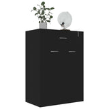 Shoe Cabinet Black 60x35x84 cm Engineered Wood 801072