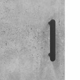 Desk Concrete Grey 140x50x75 cm Engineered Wood 829560