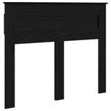 Bed Frame with Headboard Black 120 x 200 cm Solid Pine Wood 3409784