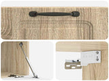 Wall-Mounted TV Cabinet Sonoma Oak 59.5 x 41 x 30 cm 899357