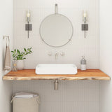 Bathroom Countertop 120x60x3.8 cm Rectangular Solid Wood Acacia 370312