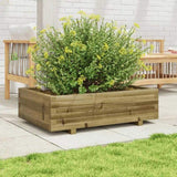 Garden Planter 90x60x26.5 cm Impregnated Wood Pine 847347