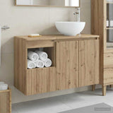 Bathroom Furniture Set 2 pcs Artisan Oak Engineered Wood 3404033