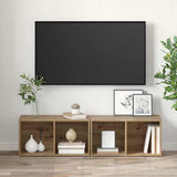 TV Cabinet Set Wall-mounted 2 pcs Artisan Oak 37 x 35 x 72 cm 3393521